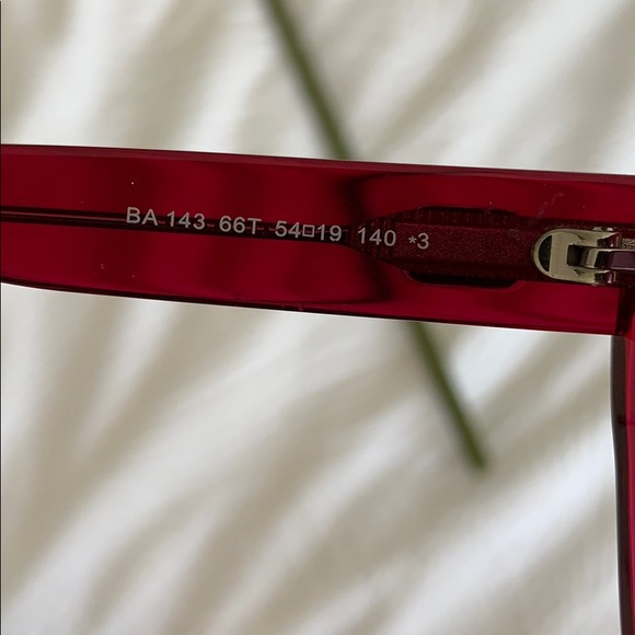 *SOLD* BALENCIAGA Burgundy Cat Eye sunglasses - Picture 6 of 8